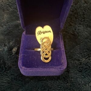 Brighton Interlock Braid Ring - NWT